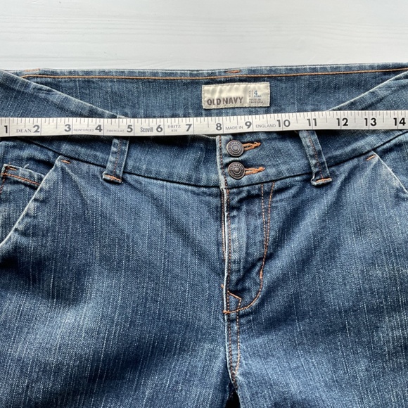 Vintage Old Navy, Wide Leg, Bell Bottom Trouser Jeans, SZ 4 Long - Picture 6 of 7